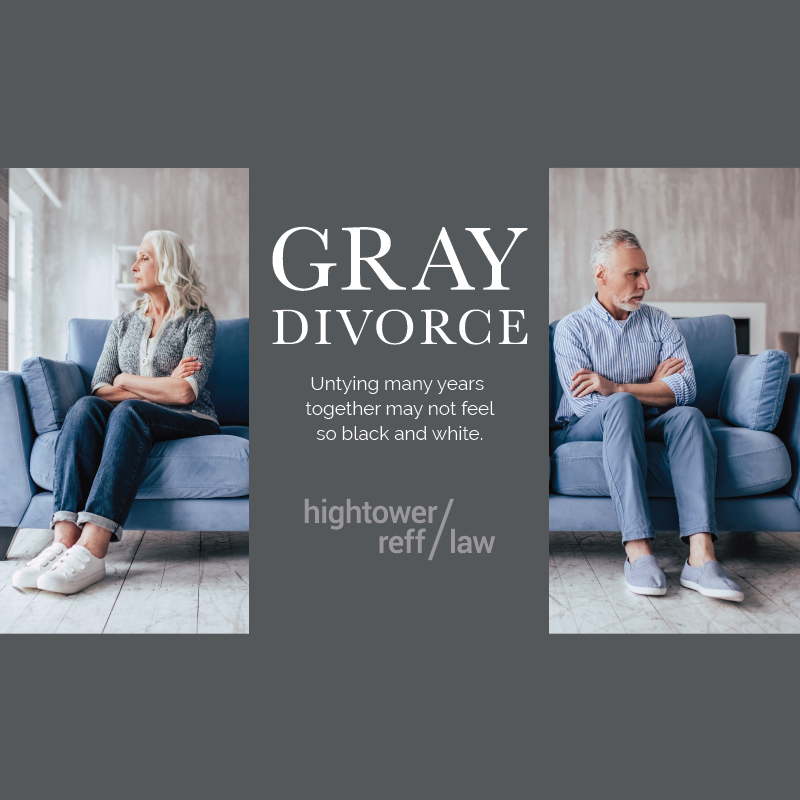 Gray Divorce: Long Term Marriage And Divorce | Hightower Reff Law