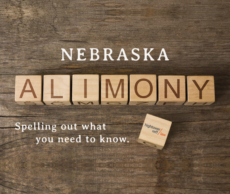 Alimony in Nebraska – What You Need to Know